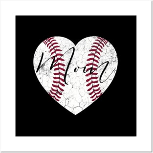 He Mom Mother'S Day Baseball Softball Posters and Art